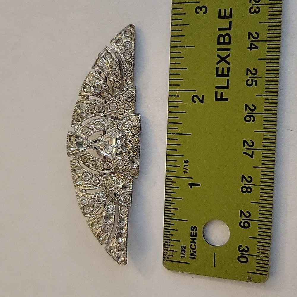 Vintage rhinestone roach